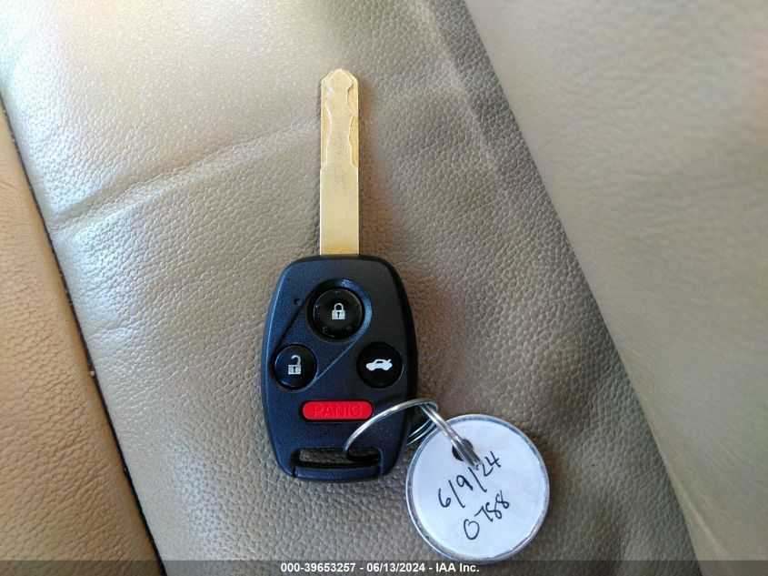 2010 Honda Accord 2.4 Ex-L VIN: 1HGCP2F85AA144870 Lot: 39653257