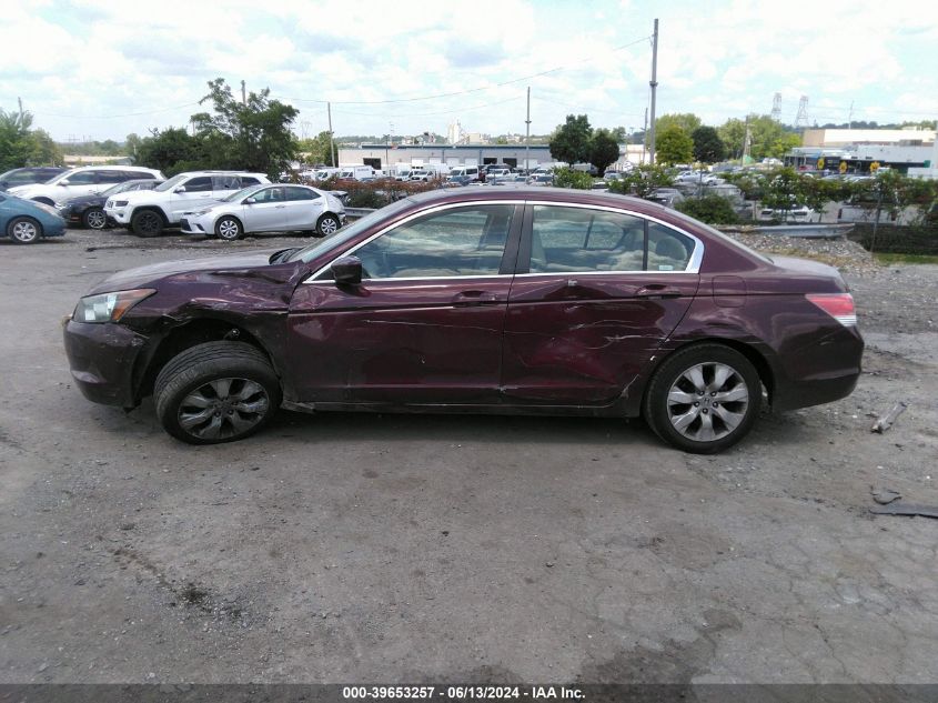 2010 Honda Accord 2.4 Ex-L VIN: 1HGCP2F85AA144870 Lot: 39653257