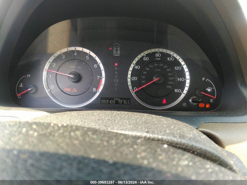 2010 Honda Accord 2.4 Ex-L VIN: 1HGCP2F85AA144870 Lot: 39653257