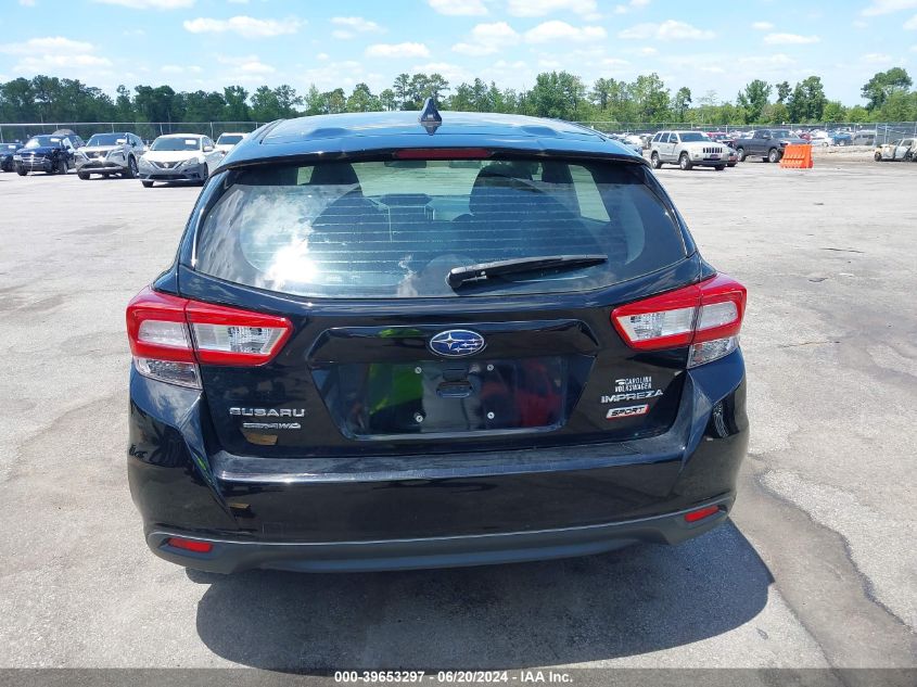 2019 SUBARU IMPREZA 2.0I SPORT - 4S3GTAJ66K3710830