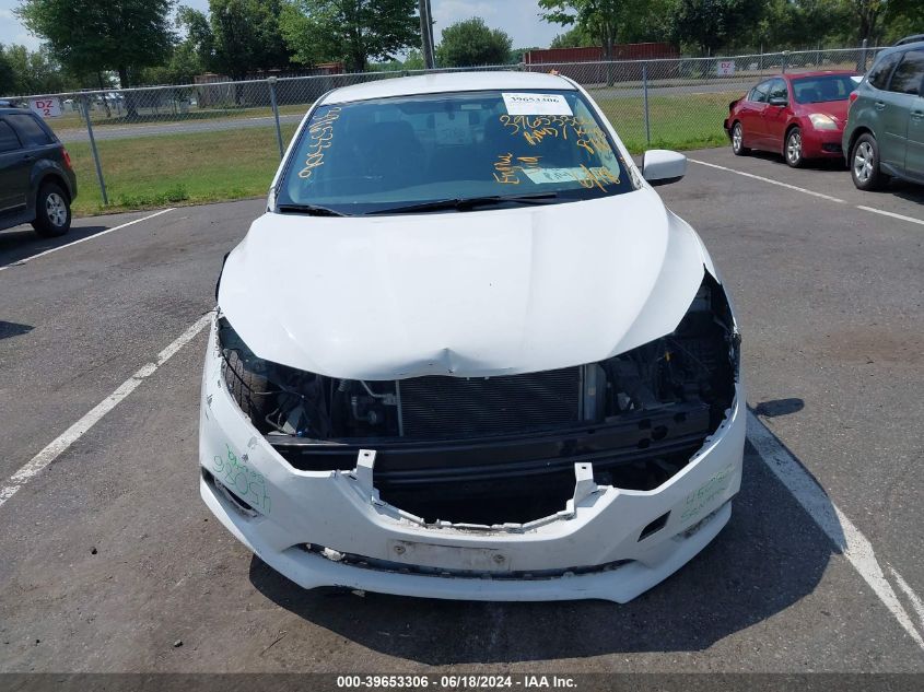 2019 Nissan Sentra Sv VIN: 3N1AB7AP6KY426662 Lot: 39653306