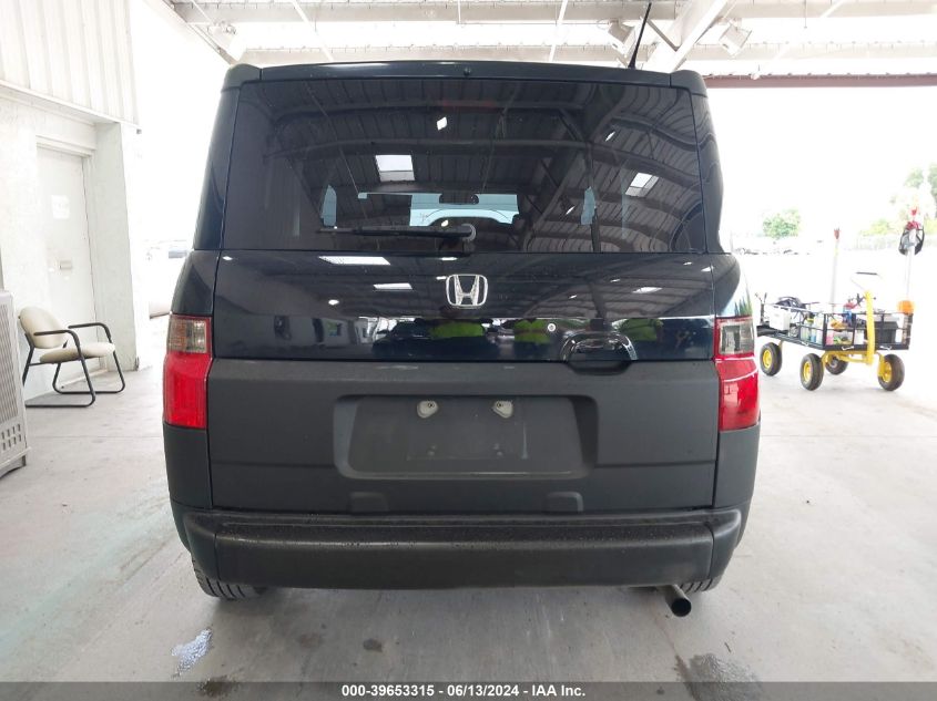 2006 Honda Element Lx VIN: 5J6YH18346L007289 Lot: 39653315
