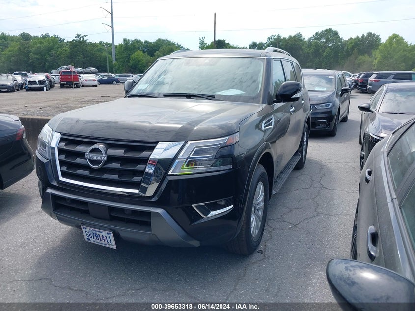 2024 Nissan Armada Sv 4Wd VIN: JN8AY2AD4R9709246 Lot: 39653318