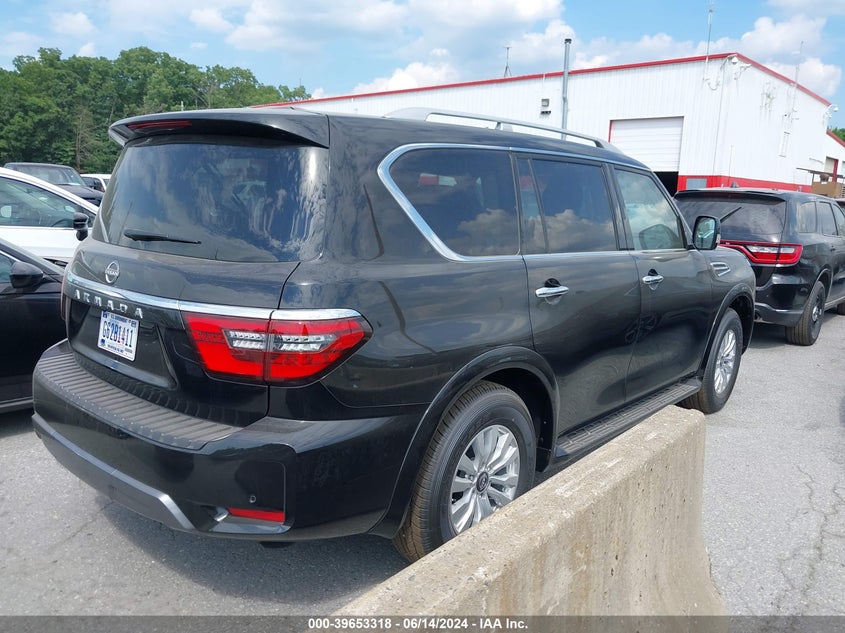 2024 Nissan Armada Sv 4Wd VIN: JN8AY2AD4R9709246 Lot: 39653318