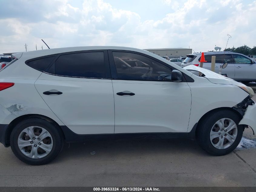 2010 Hyundai Tucson Gls VIN: KM8JT3AC2AU073558 Lot: 39653324