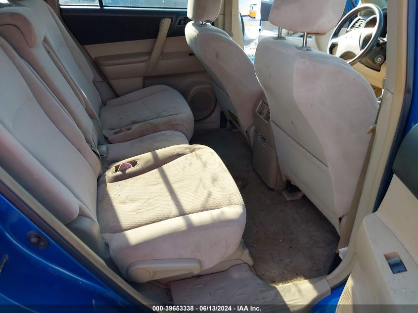 2008 Toyota Highlander VIN: JTEDS41A782015388 Lot: 39653338