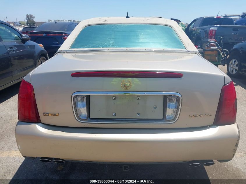 2005 Cadillac Deville Livery VIN: 1G6KD54Y35U224960 Lot: 39653344