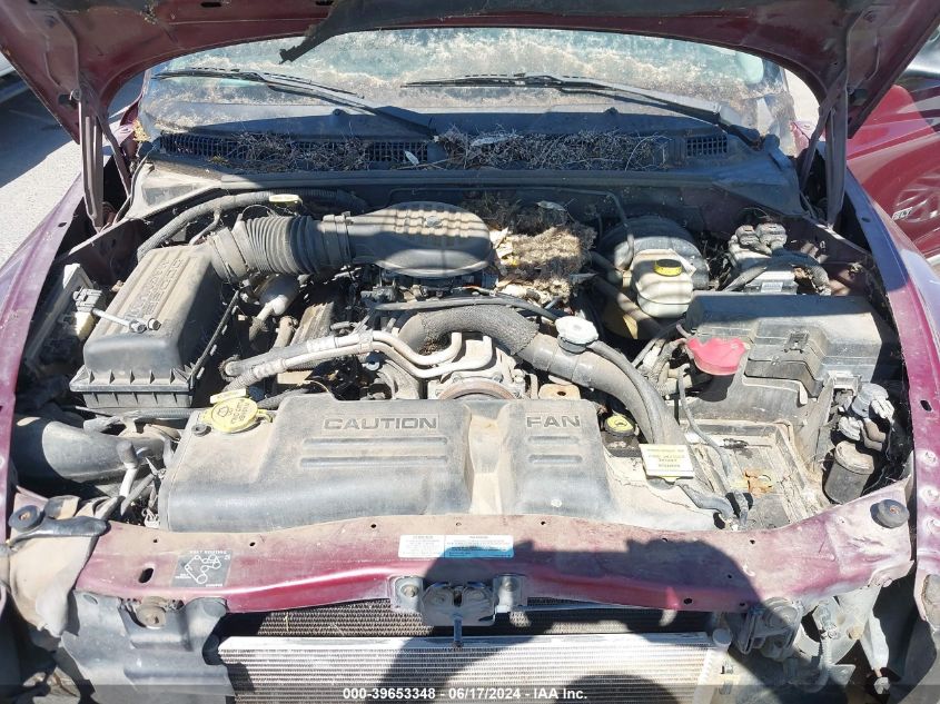 2001 Dodge Durango Slt VIN: 1B4HS28Z81F572487 Lot: 39653348