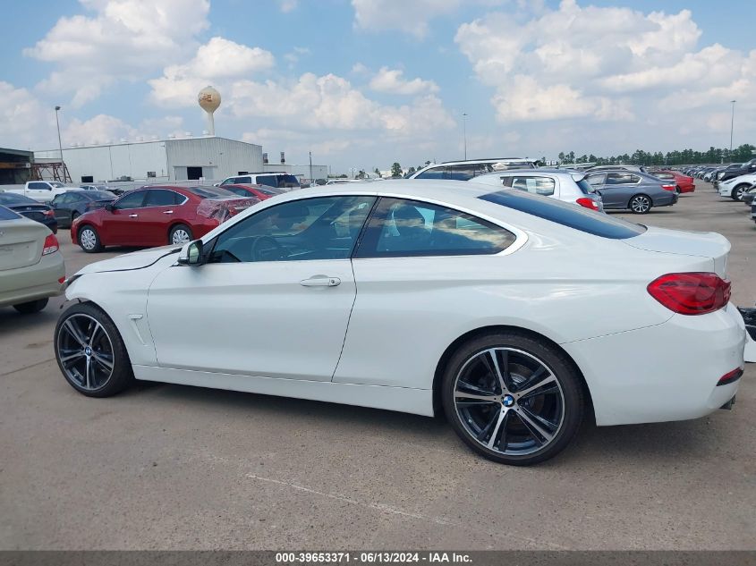 2019 BMW 430I VIN: WBA4W3C56KAF91747 Lot: 39653371