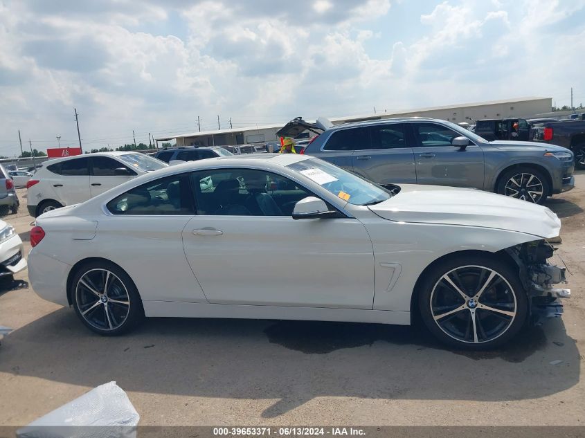 2019 BMW 430I VIN: WBA4W3C56KAF91747 Lot: 39653371