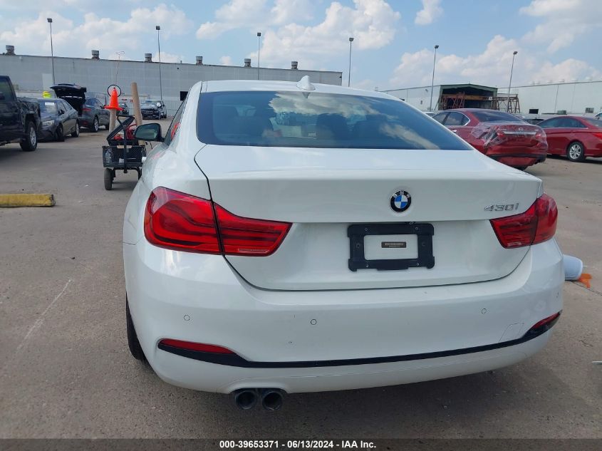 2019 BMW 430I VIN: WBA4W3C56KAF91747 Lot: 39653371