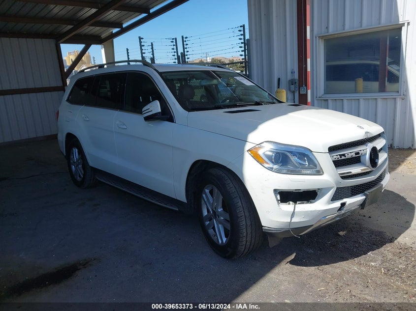 2013 Mercedes-Benz Gl 450 4Matic VIN: 4JGDF7CE7DA165443 Lot: 39653373