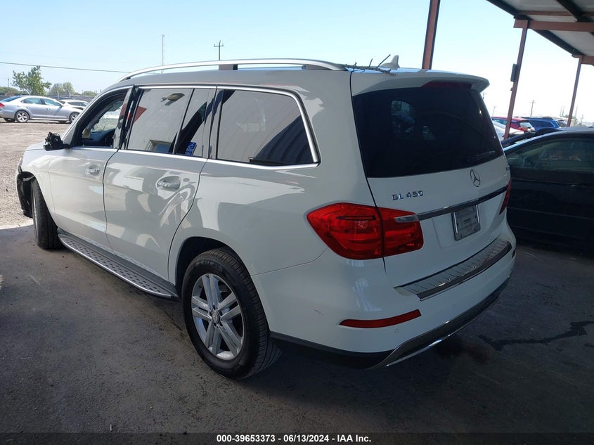 2013 Mercedes-Benz Gl 450 4Matic VIN: 4JGDF7CE7DA165443 Lot: 39653373