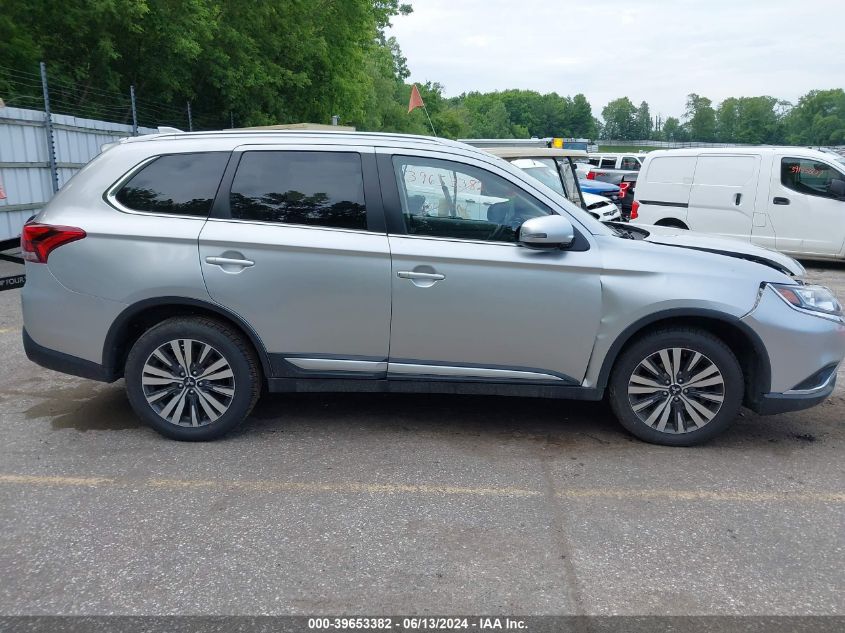 2019 Mitsubishi Outlander Sel VIN: JA4AZ3A37KZ039813 Lot: 39653382