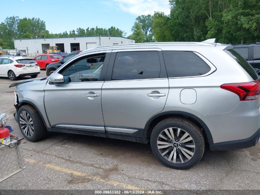 2019 Mitsubishi Outlander Sel VIN: JA4AZ3A37KZ039813 Lot: 39653382