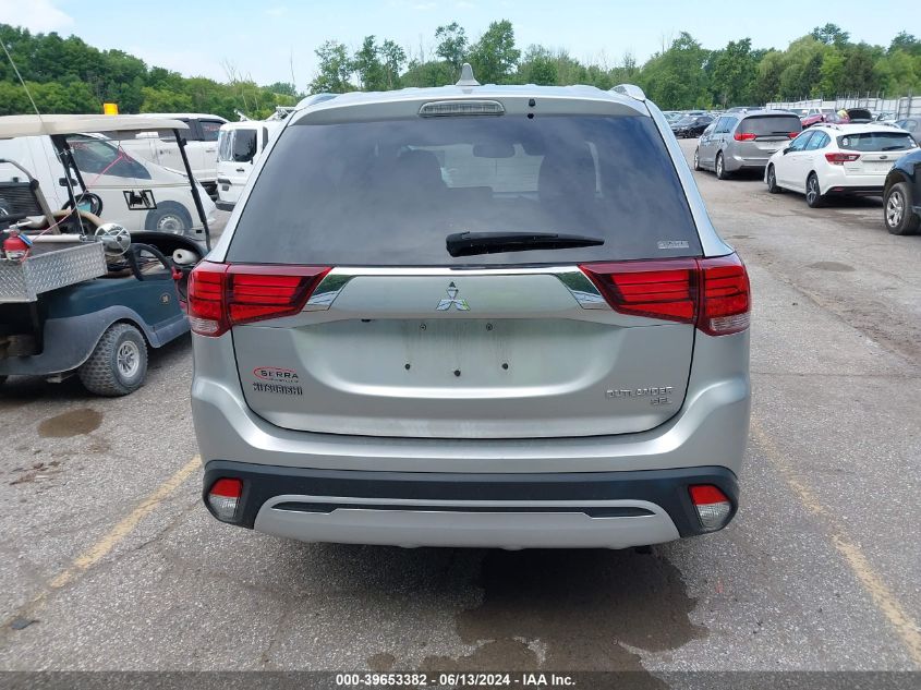 2019 Mitsubishi Outlander Sel VIN: JA4AZ3A37KZ039813 Lot: 39653382