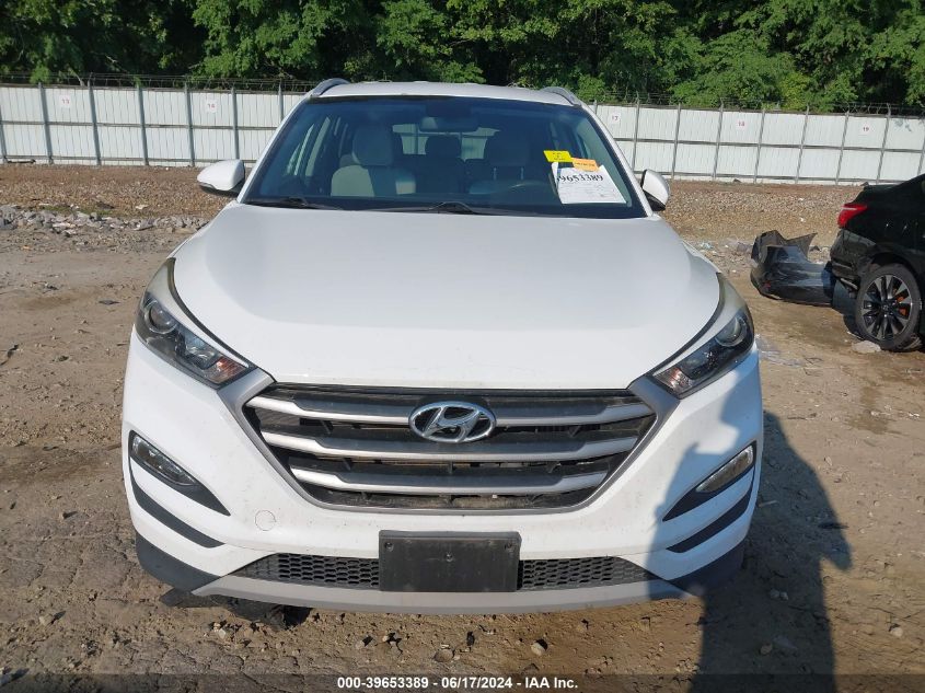 2017 Hyundai Tucson Eco VIN: KM8J33A29HU553467 Lot: 39653389