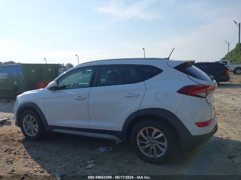 2017 Hyundai Tucson Eco VIN: KM8J33A29HU553467 Lot: 39653389