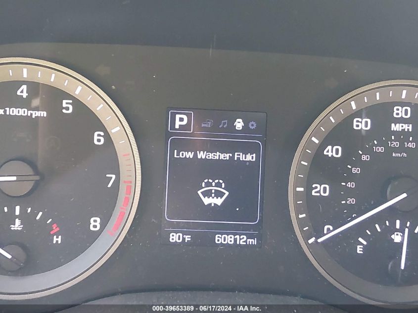 2017 Hyundai Tucson Eco VIN: KM8J33A29HU553467 Lot: 39653389