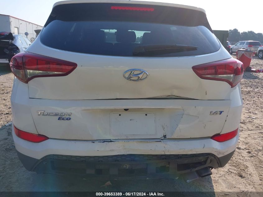 2017 Hyundai Tucson Eco VIN: KM8J33A29HU553467 Lot: 39653389