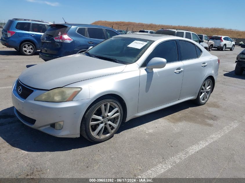 2006 Lexus Is 350 VIN: JTHBE262962003778 Lot: 39653392