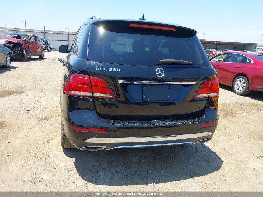 2016 Mercedes-Benz Gle 350 VIN: 4JGDA5JB7GA782745 Lot: 39653404