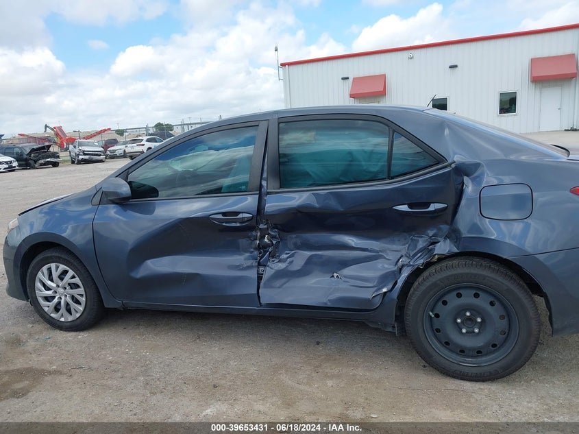 2017 Toyota Corolla Le VIN: 5YFBURHEXHP735751 Lot: 39653431