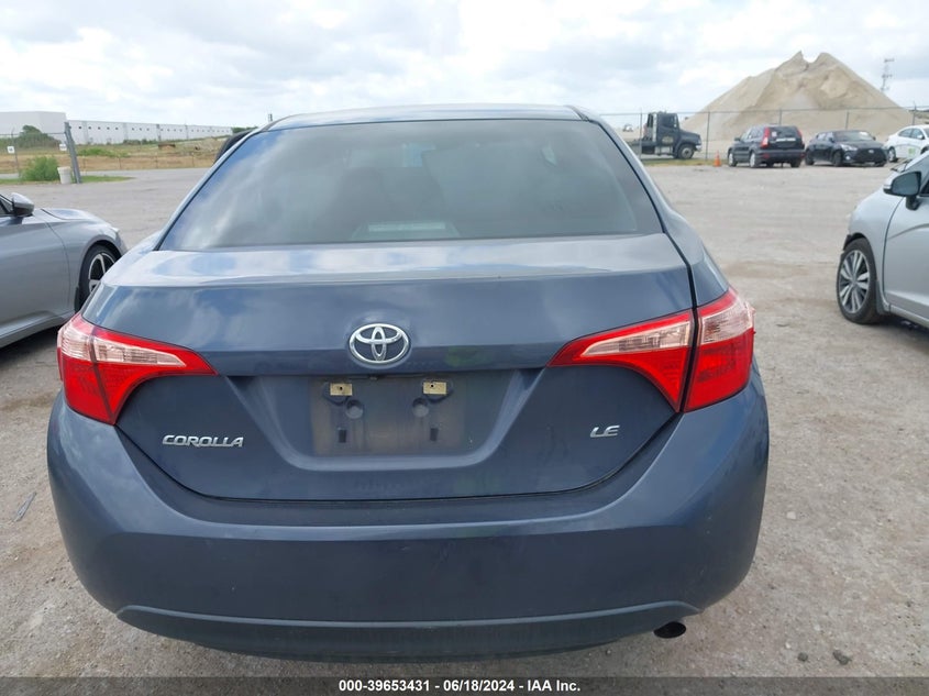 2017 Toyota Corolla Le VIN: 5YFBURHEXHP735751 Lot: 39653431