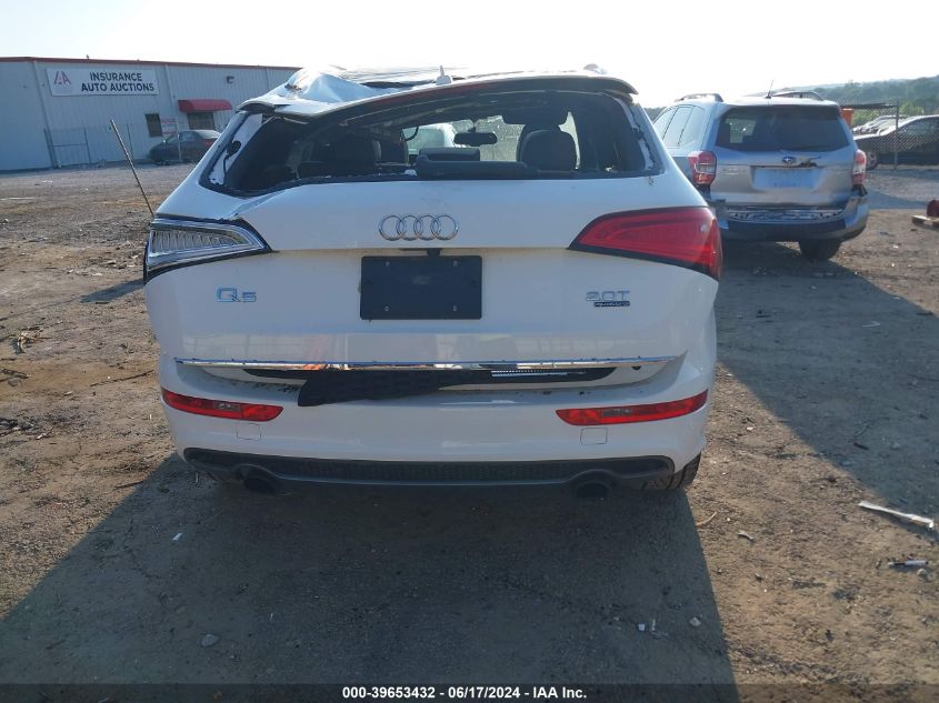 2017 Audi Q5 2.0T Premium VIN: WA1M2AFPXHA060020 Lot: 39653432