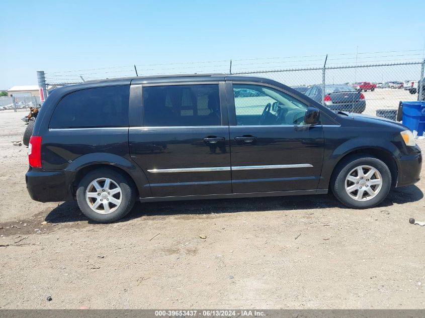 2012 Chrysler Town & Country Touring VIN: 2C4RC1BG2CR376529 Lot: 39653437