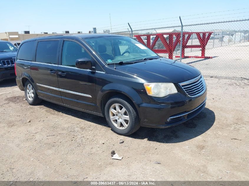 2012 Chrysler Town & Country Touring VIN: 2C4RC1BG2CR376529 Lot: 39653437