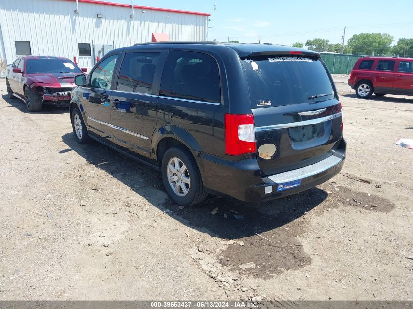 2012 Chrysler Town & Country Touring VIN: 2C4RC1BG2CR376529 Lot: 39653437