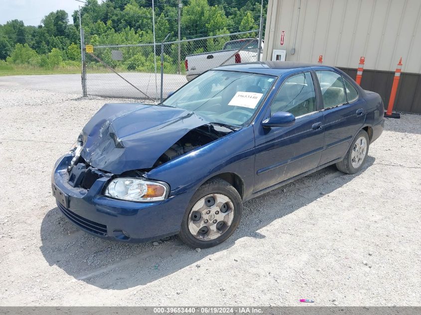 2006 Nissan Sentra 1.8S VIN: 3N1CB51D06L534233 Lot: 39653440