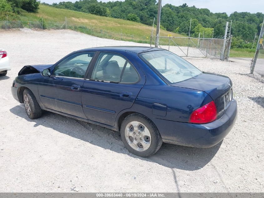 2006 Nissan Sentra 1.8S VIN: 3N1CB51D06L534233 Lot: 39653440