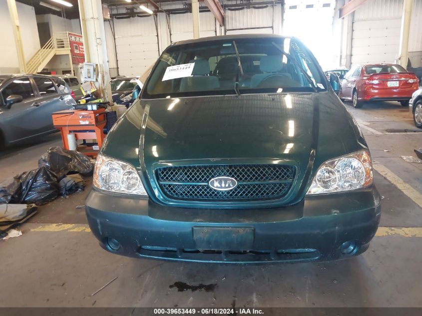 2004 Kia Sedona Ex/Lx VIN: KNDUP131646505826 Lot: 40233500