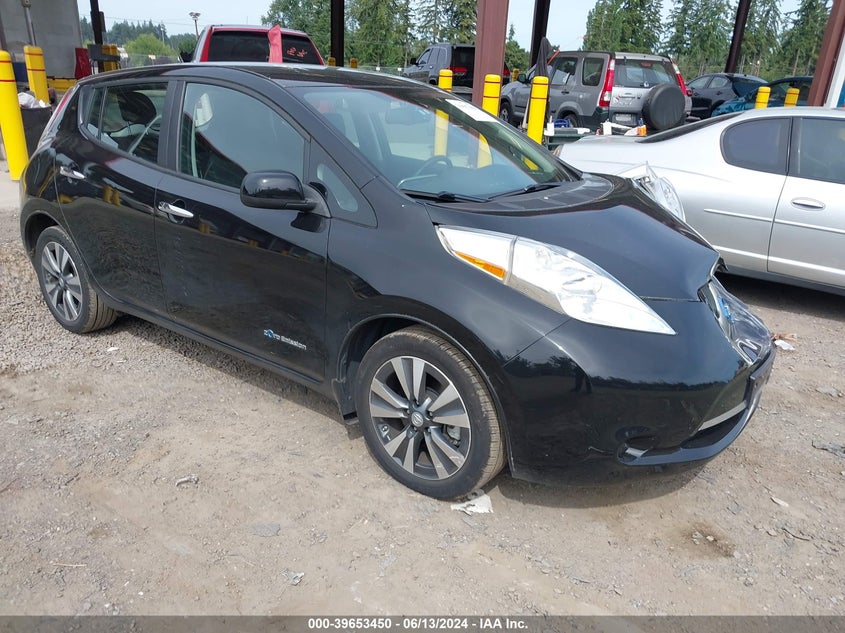 2016 Nissan Leaf Sv VIN: 1N4BZ0CP0GC301289 Lot: 39653450
