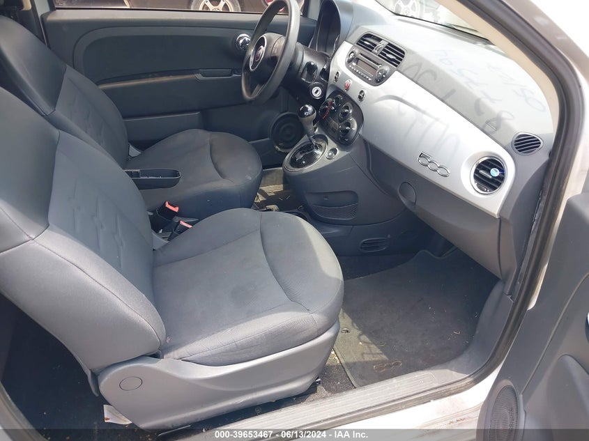 2012 Fiat 500 Pop VIN: 3C3CFFAR5CT124224 Lot: 39653467