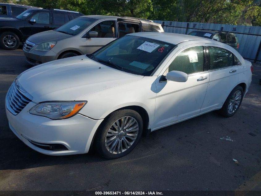 2012 Chrysler 200 Limited VIN: 1C3CCBCG8CN175357 Lot: 39653471