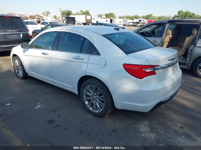 2012 Chrysler 200 Limited VIN: 1C3CCBCG8CN175357 Lot: 39653471