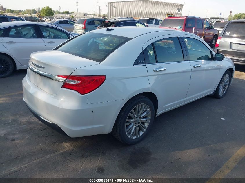 2012 Chrysler 200 Limited VIN: 1C3CCBCG8CN175357 Lot: 39653471