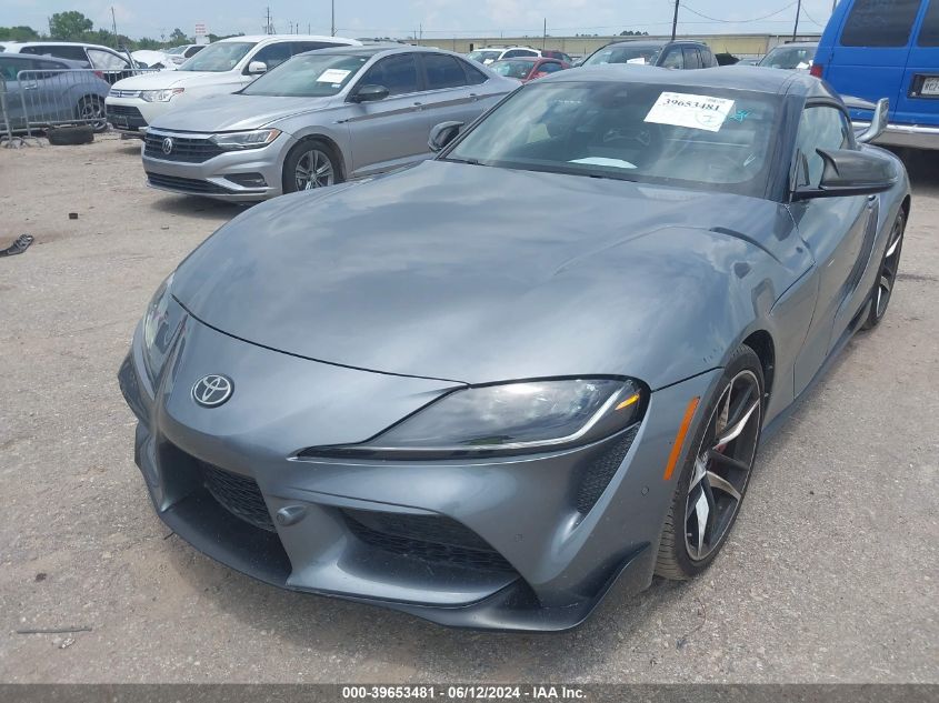 2021 Toyota Gr Supra 3.0 Premium VIN: WZ1DB0C02MW041080 Lot: 39653481