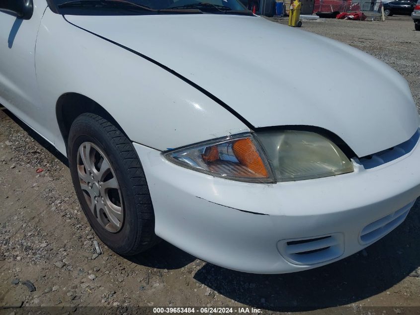 2001 Chevrolet Cavalier VIN: 1G1JC524917404943 Lot: 39653484