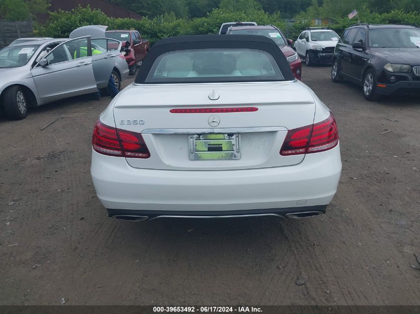 2014 Mercedes-Benz E 350 VIN: WDDKK5KF1EF251136 Lot: 39653492