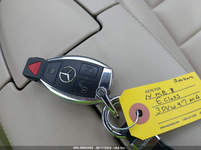 2014 Mercedes-Benz E 350 VIN: WDDKK5KF1EF251136 Lot: 39653492