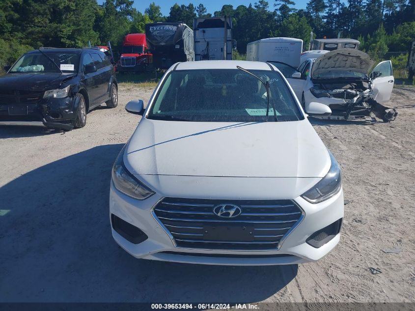 2021 Hyundai Accent Se VIN: 3KPC24A63ME130028 Lot: 39653494