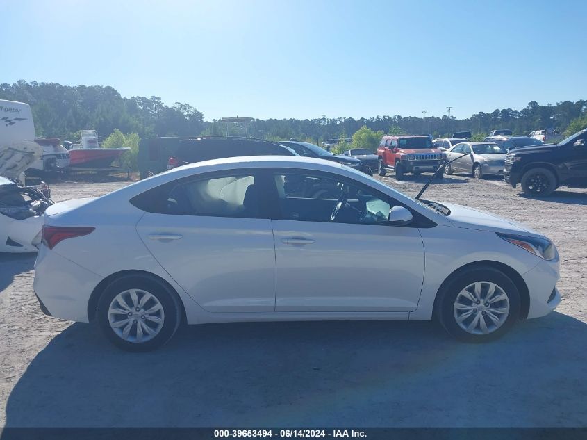 2021 Hyundai Accent Se VIN: 3KPC24A63ME130028 Lot: 39653494