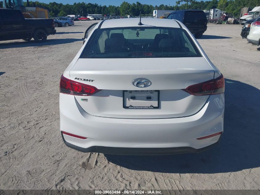 2021 Hyundai Accent Se VIN: 3KPC24A63ME130028 Lot: 39653494