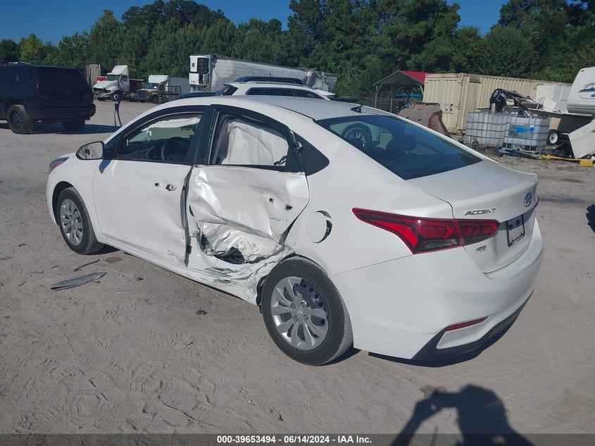 2021 Hyundai Accent Se VIN: 3KPC24A63ME130028 Lot: 39653494