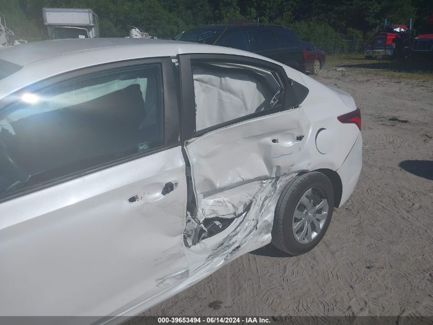 2021 Hyundai Accent Se VIN: 3KPC24A63ME130028 Lot: 39653494