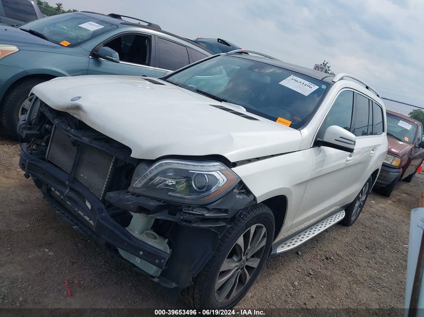 2016 Mercedes-Benz Gl 450 4Matic VIN: 4JGDF6EE1GA704974 Lot: 39653496